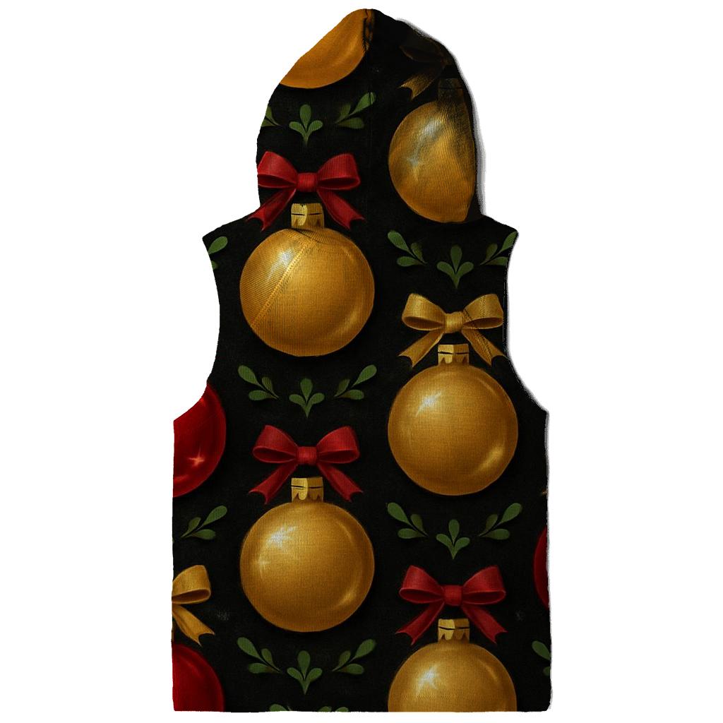 Midnight Ornament Hex Tessellation embroidered hoodies