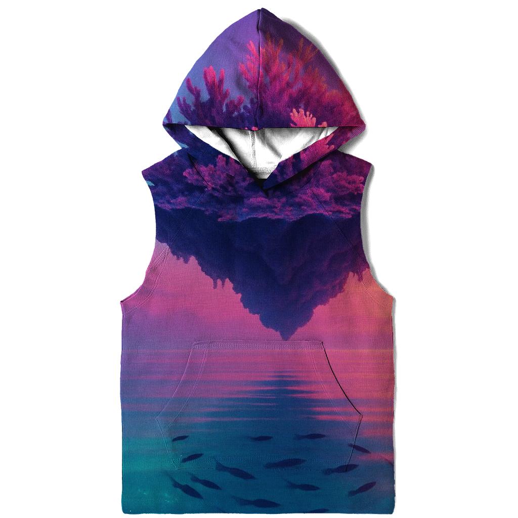 Aurora Reef Sunset Drift designer hoodies