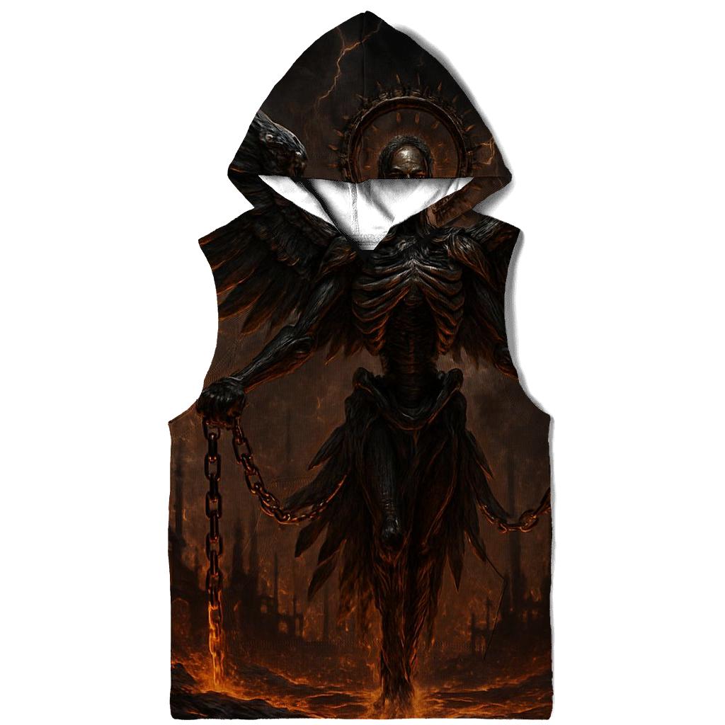 Iron Seraph Of The Furnace Abyss embroidered hoodies