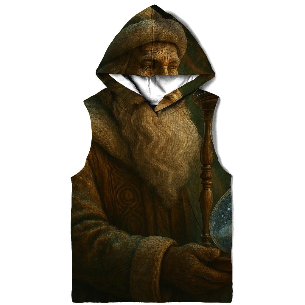Frosted Workshop Timekeeper Santa hoodie trends
