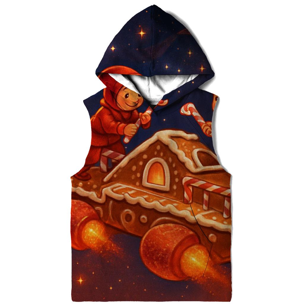 Gingerbread Workshop Starship hoodie styles