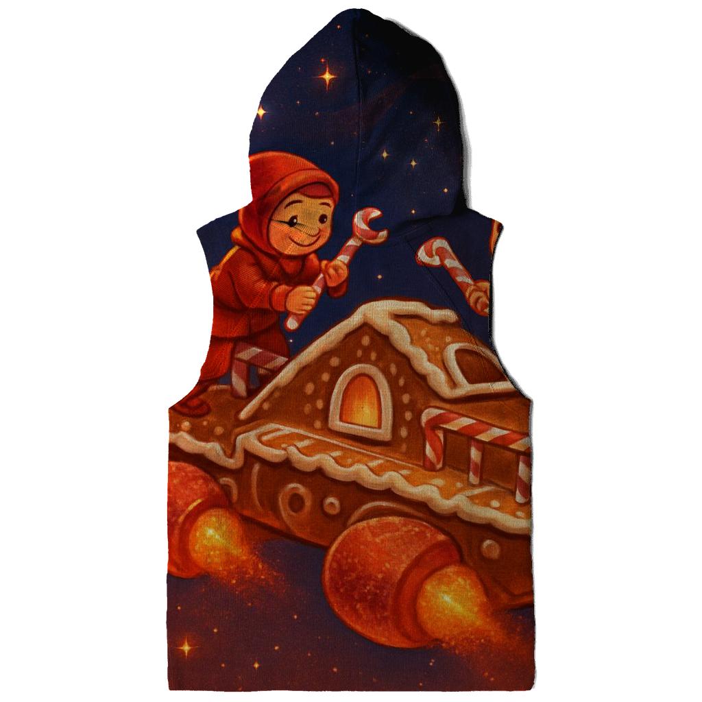 Gingerbread Workshop Starship hoodie styles