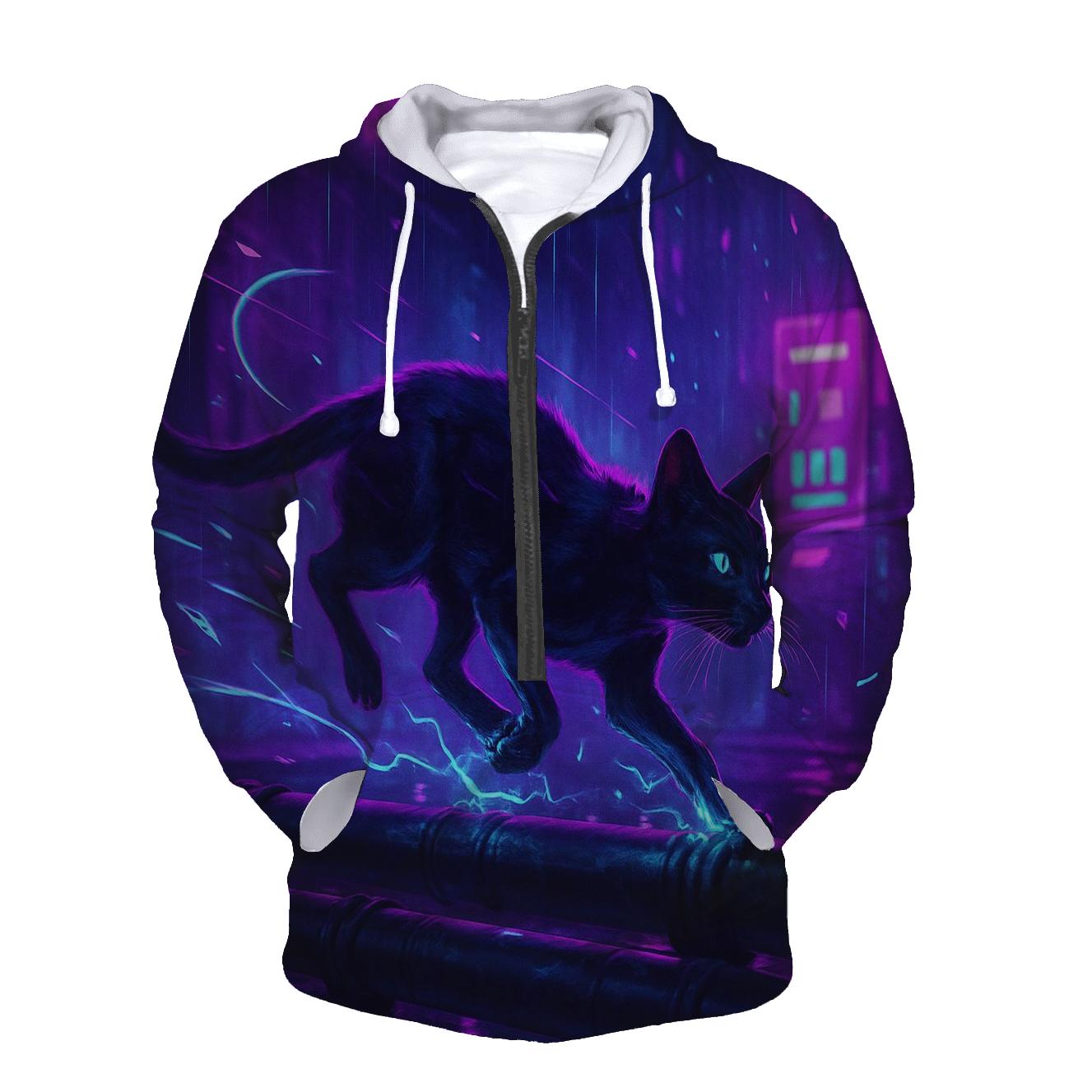 Neon Alley Whisker Runner hoodies fashion