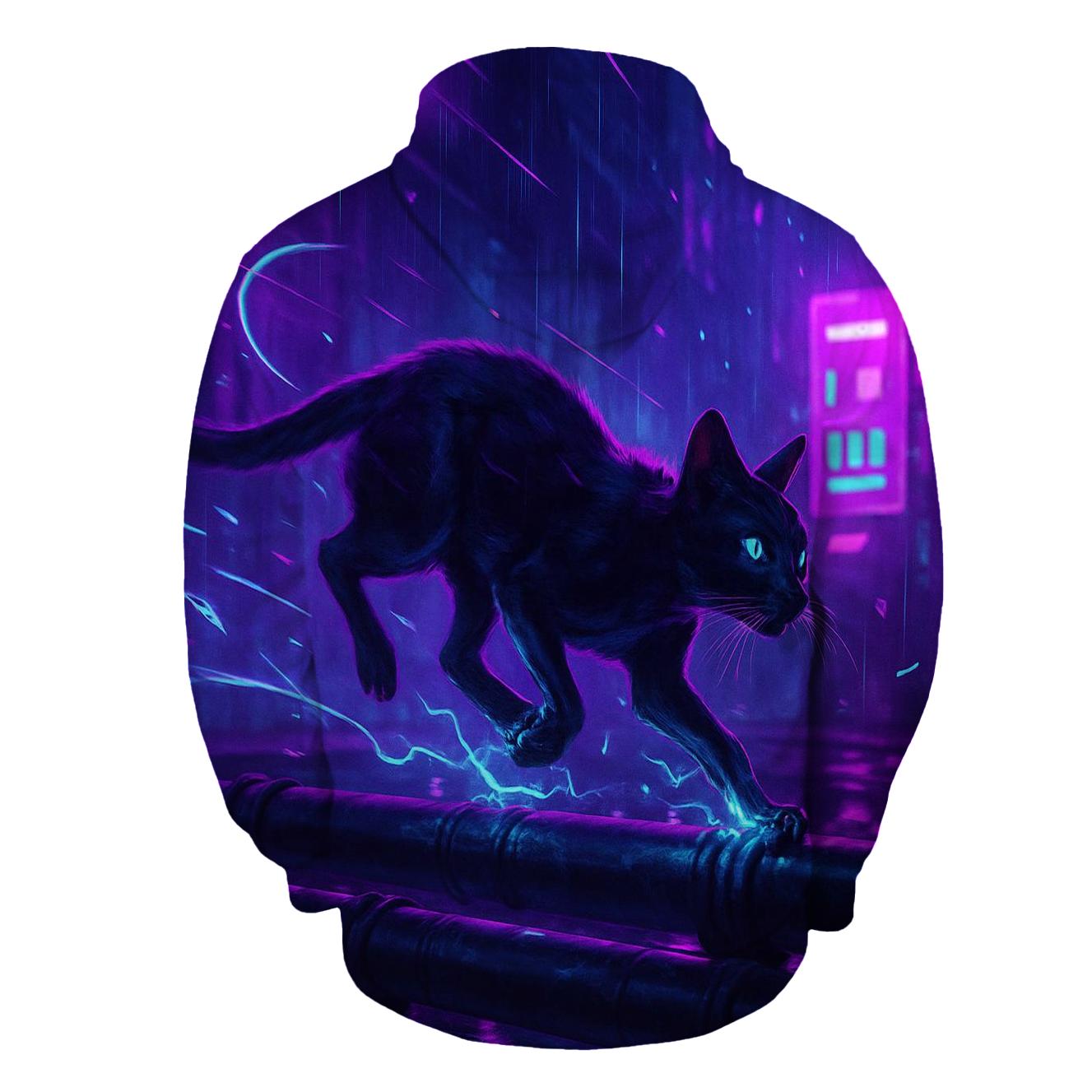 Neon Alley Whisker Runner hoodies fashion