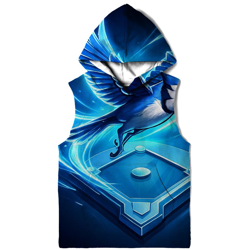 Diamond Pulse Blue Jays Lightburst hoodies fashion