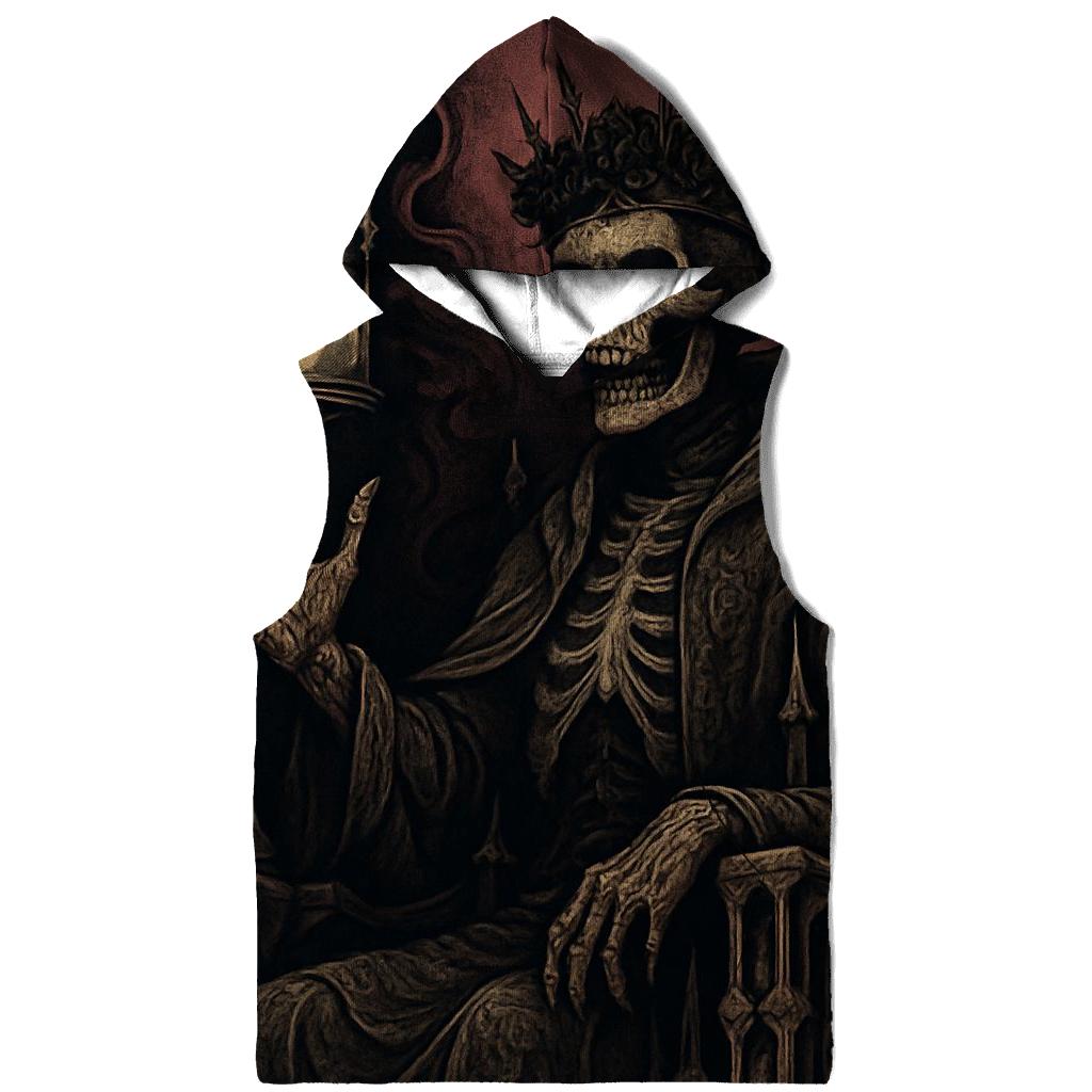 Throne Of The Hollow Crown King zip-up hoodies