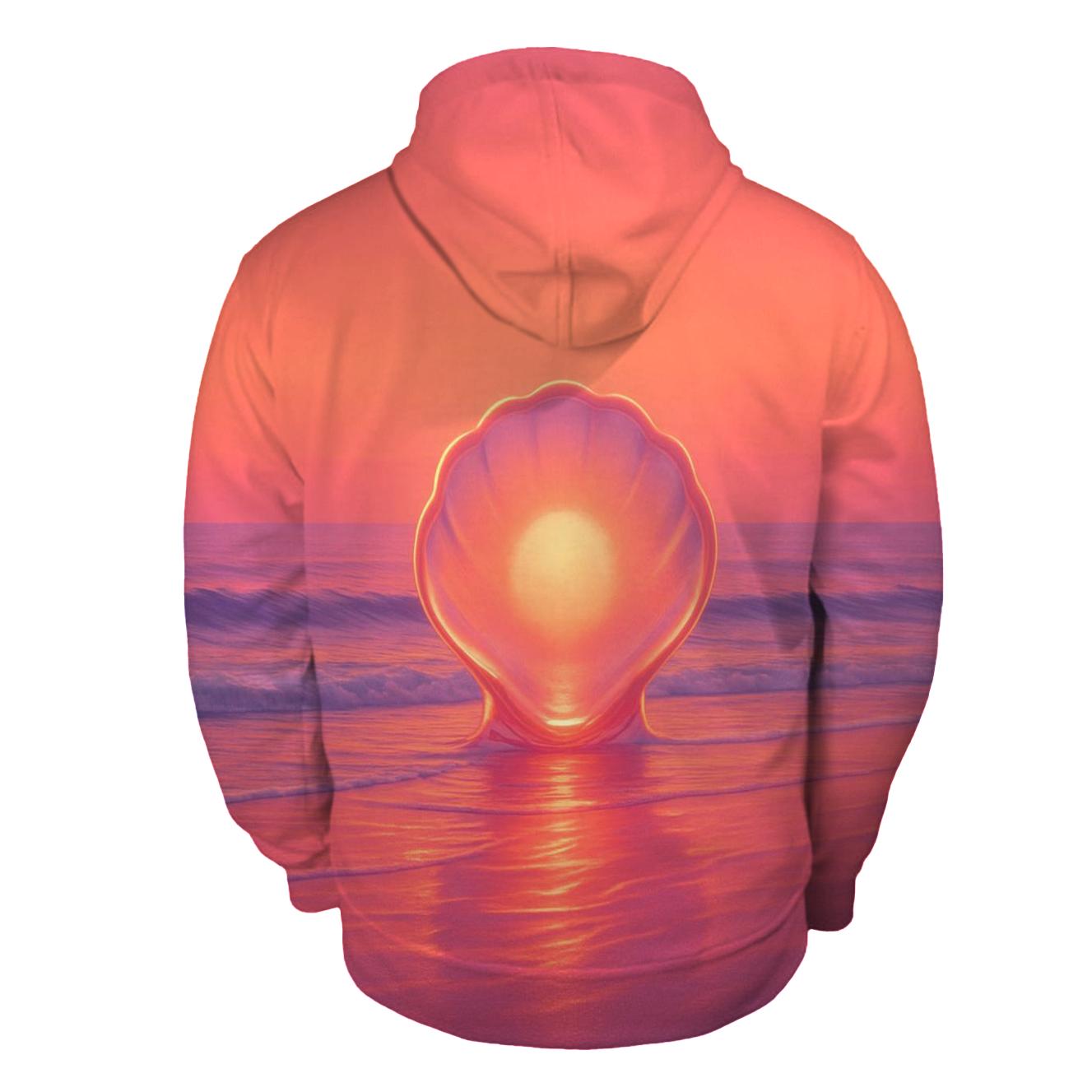 Tideglass Horizon Bloom printed hoodies