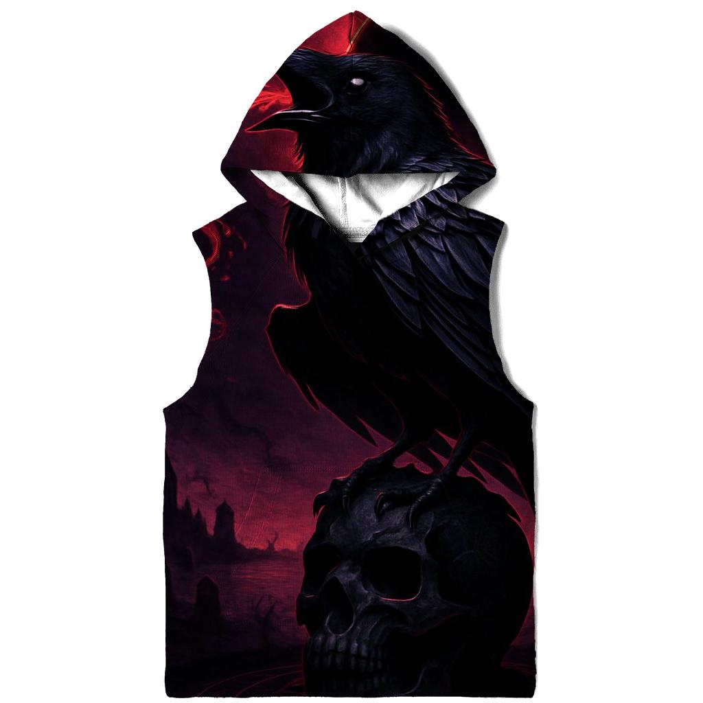 Raven Warden Of The Blood Eclipse designer hoodies