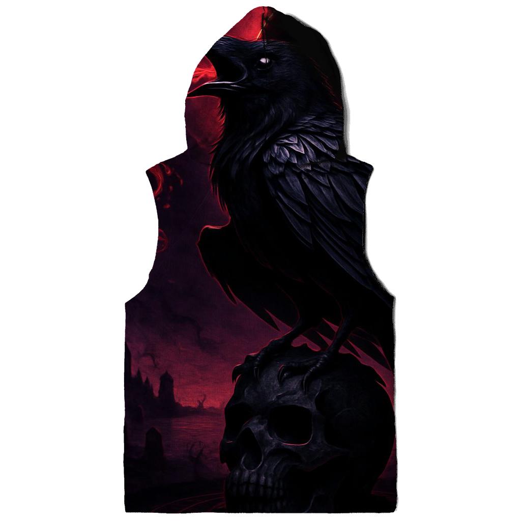 Raven Warden Of The Blood Eclipse designer hoodies