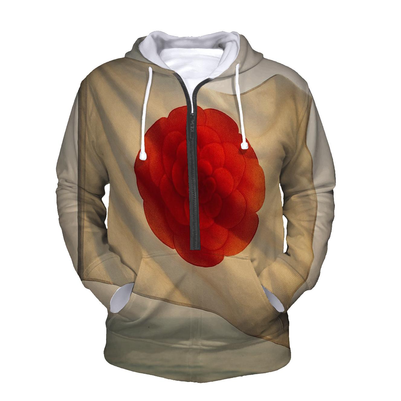 Rising Sun Fabric Bloom Japan custom hoodies