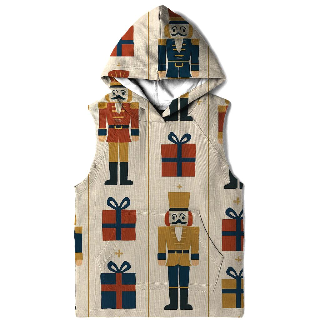 Nutcracker Parade Stripe Grid hoodie designs