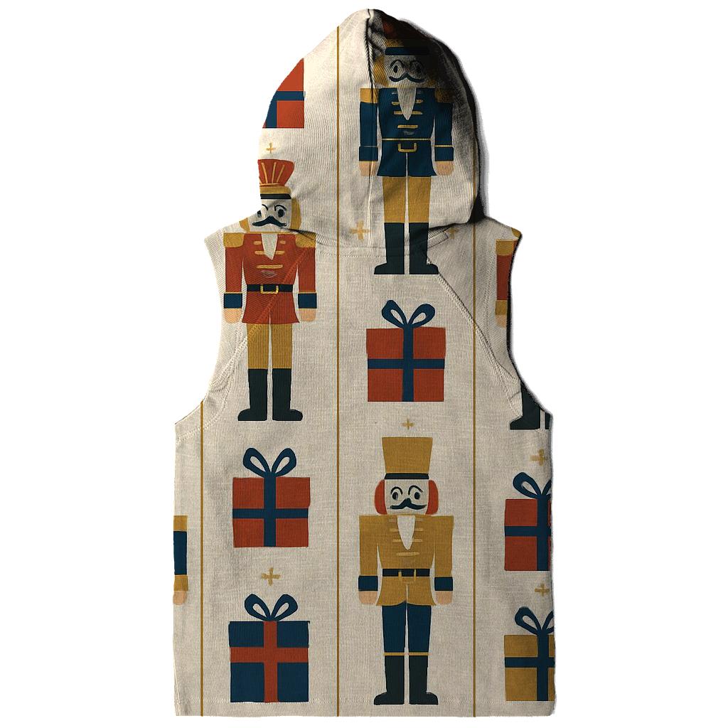 Nutcracker Parade Stripe Grid hoodie designs