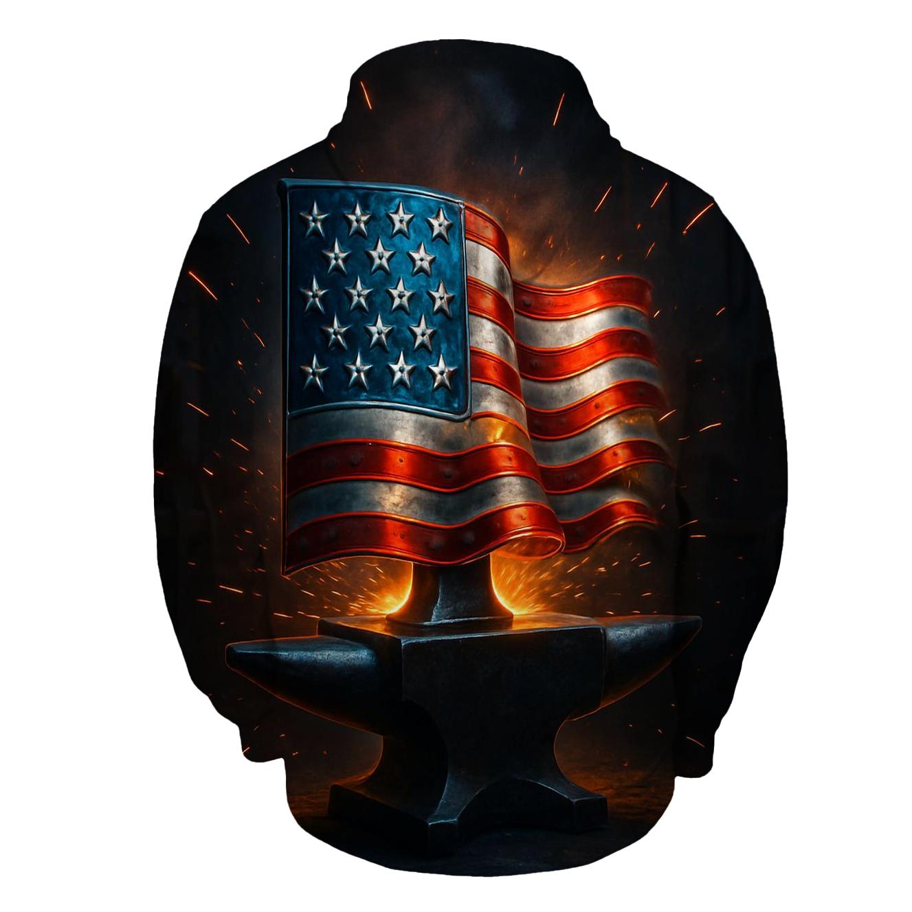 Forge Bright Banner designer hoodies