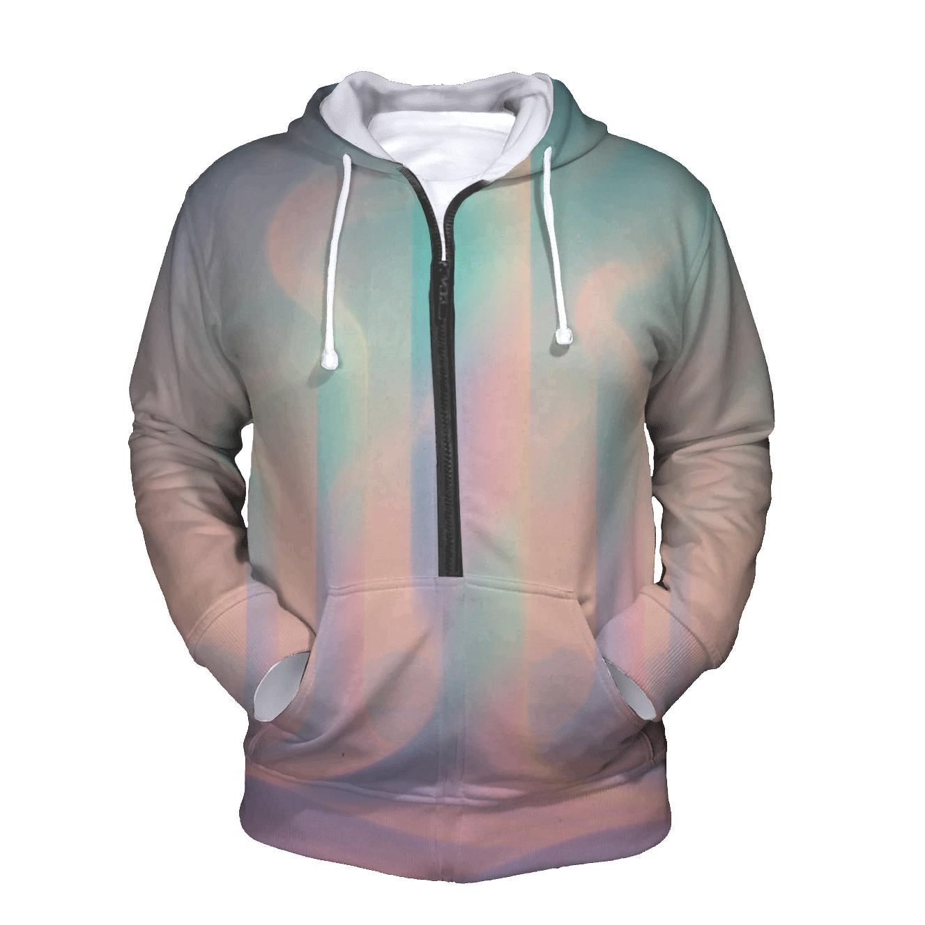 Pastel Mirage Monoliths embroidered hoodies