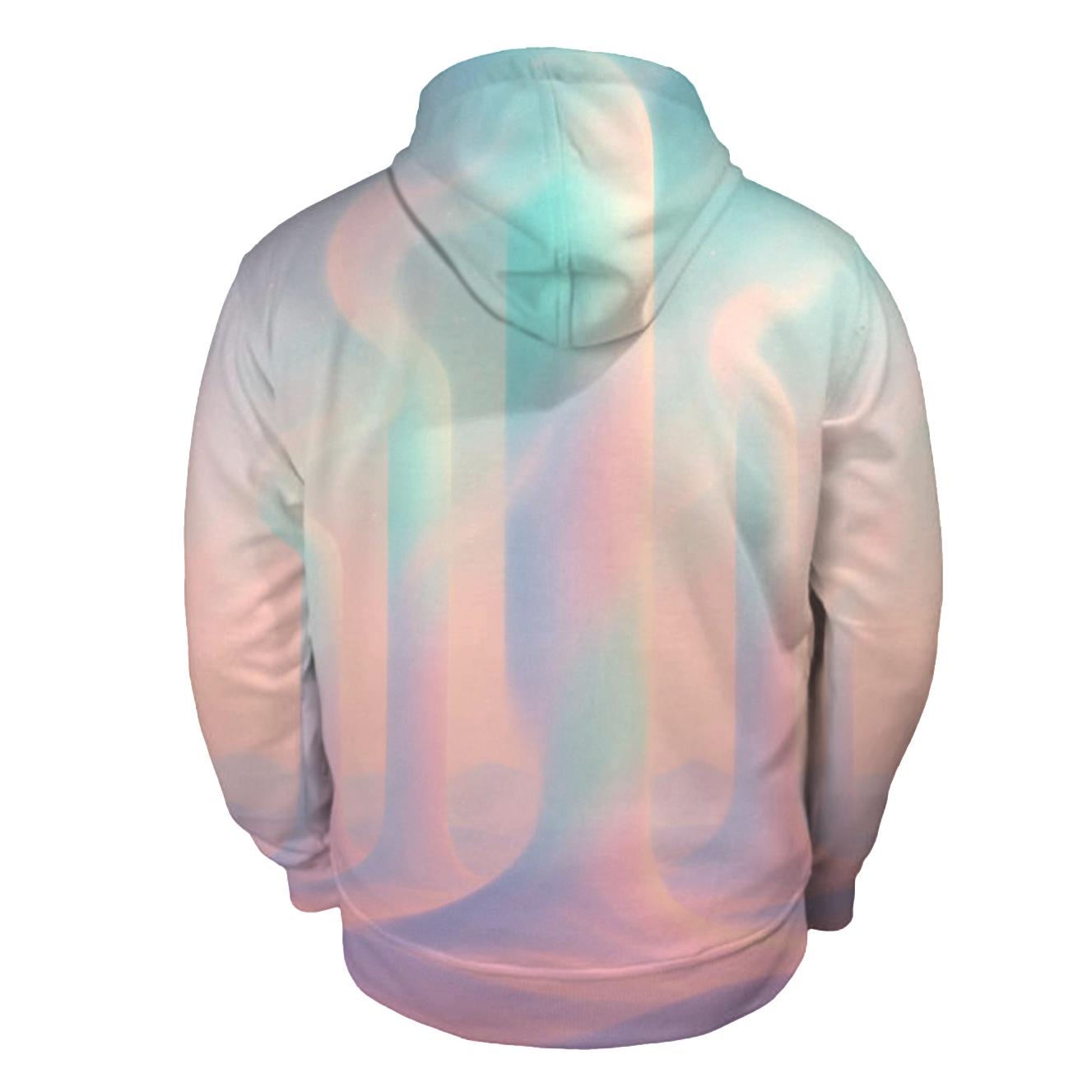 Pastel Mirage Monoliths embroidered hoodies