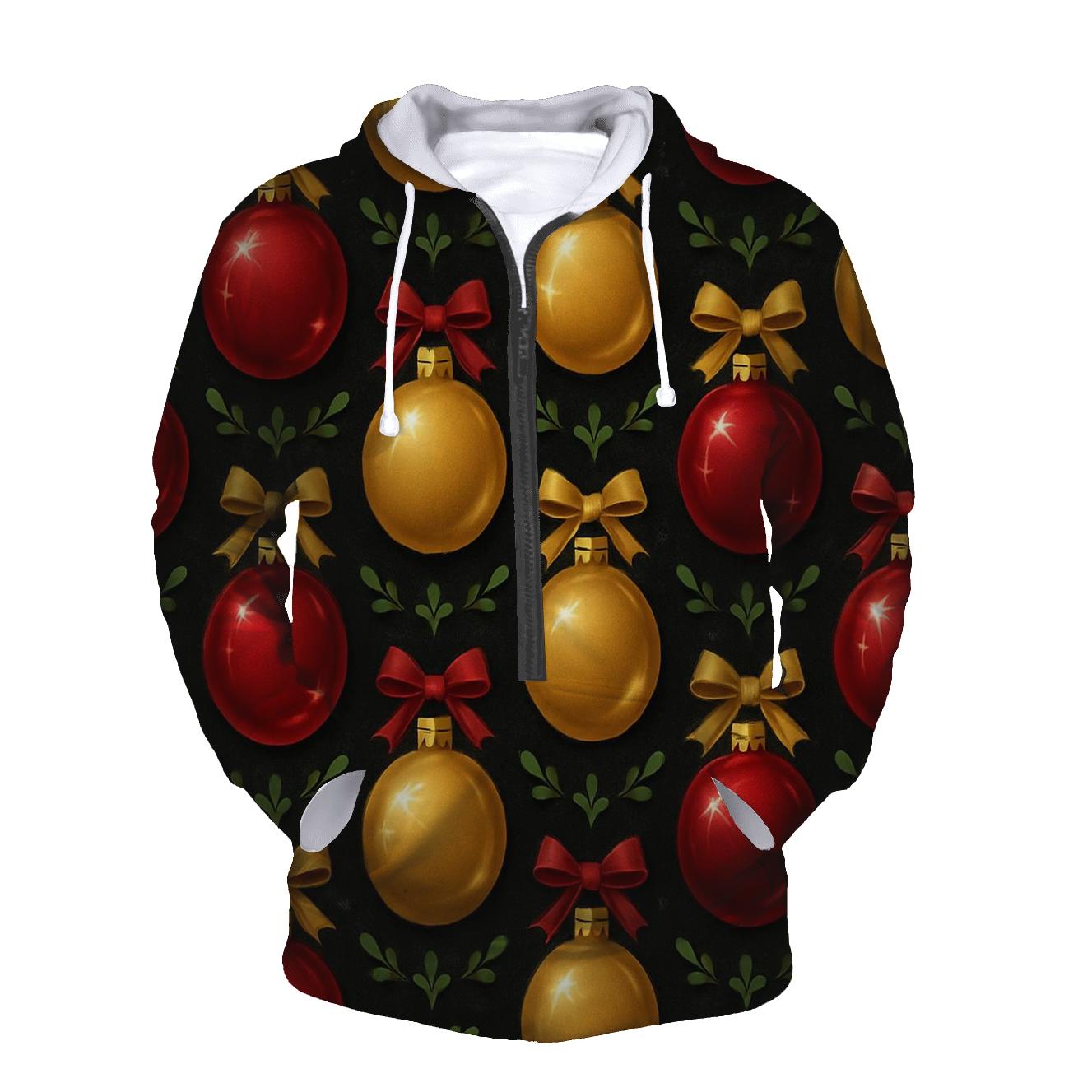 Midnight Ornament Hex Tessellation hoodies fashion