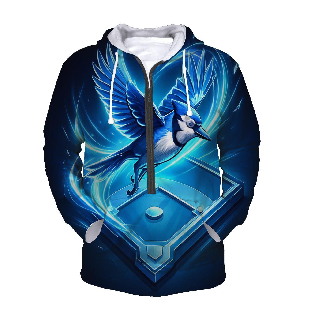 Diamond Pulse Blue Jays Lightburst hoodie styles