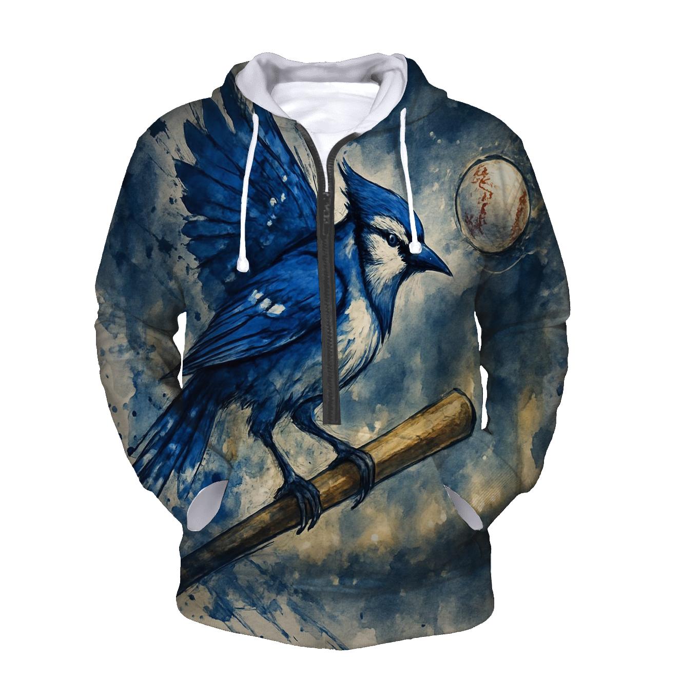 Bat Perch Blue Jays Storm Horizon pullover hoodies