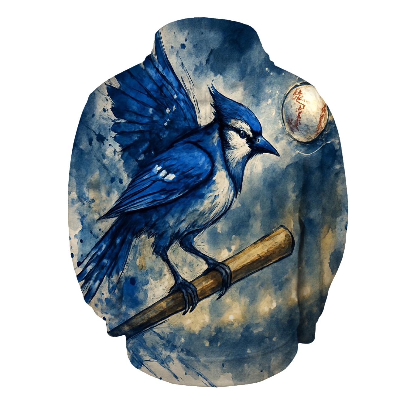 Bat Perch Blue Jays Storm Horizon pullover hoodies