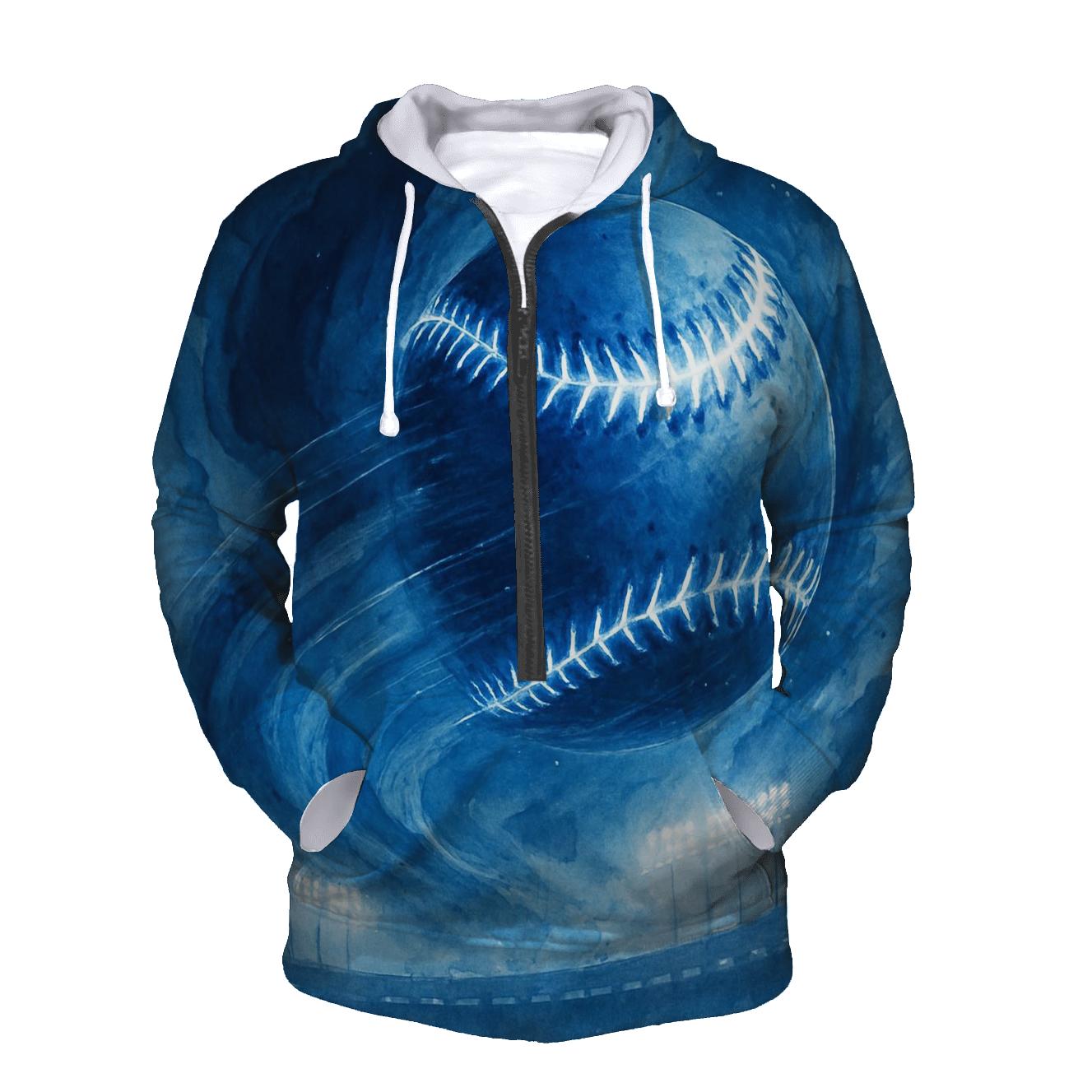 Midnight Curveball Through Cloud Canyon hoodies fashion