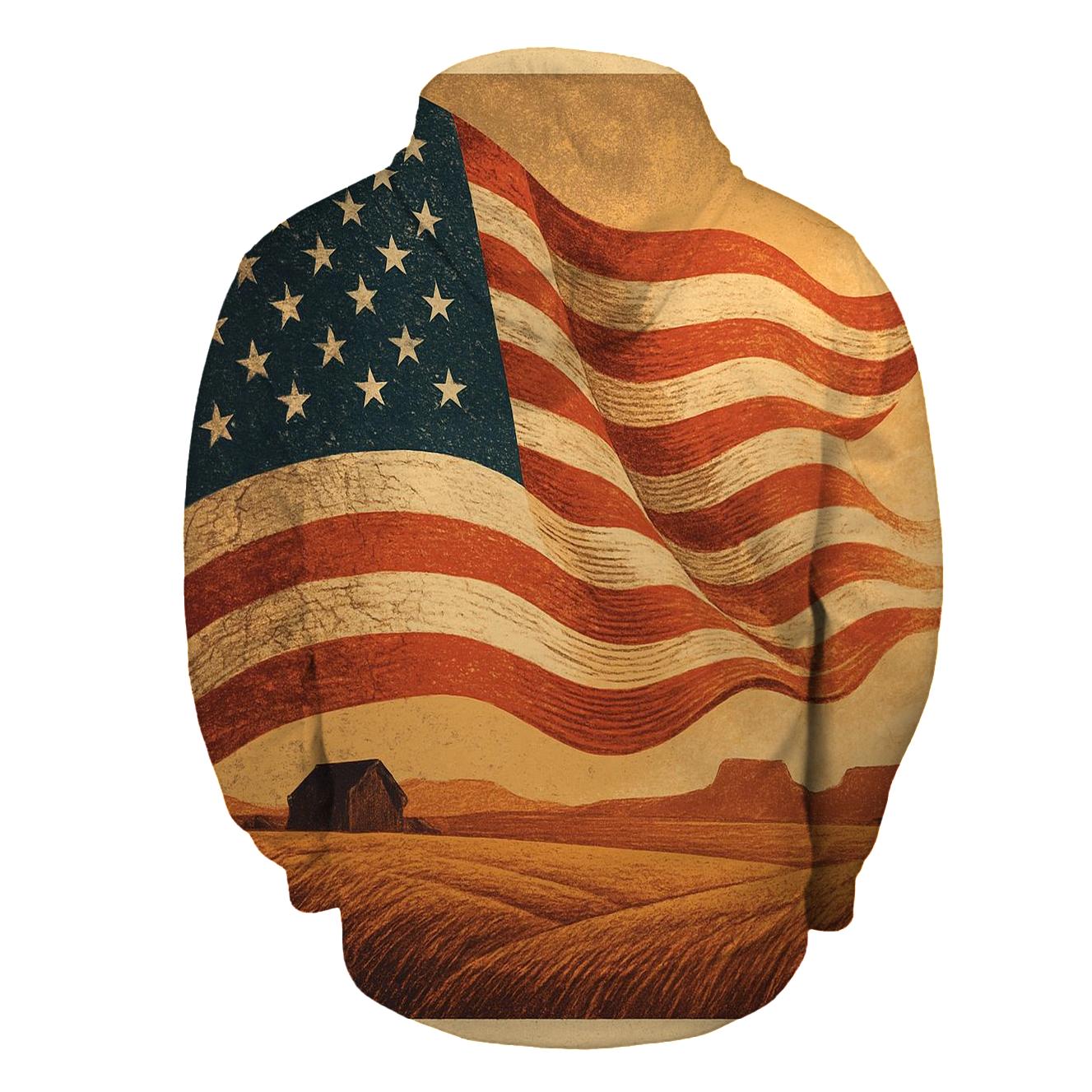 Prairie Wind Heritage Crest embroidered hoodies