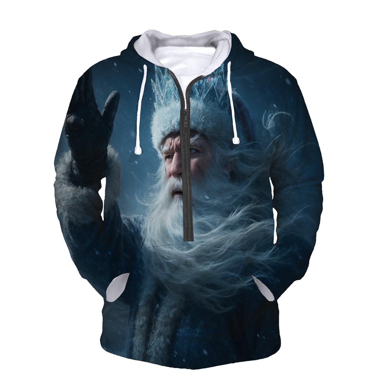 Blizzard Crown Santa Of The Northern Wilds designer hoodies