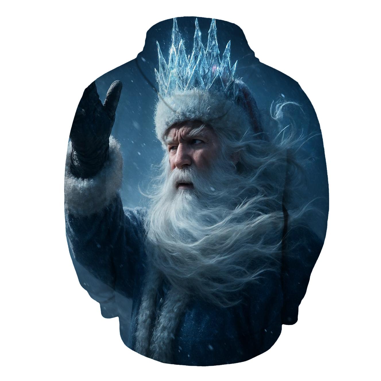 Blizzard Crown Santa Of The Northern Wilds designer hoodies