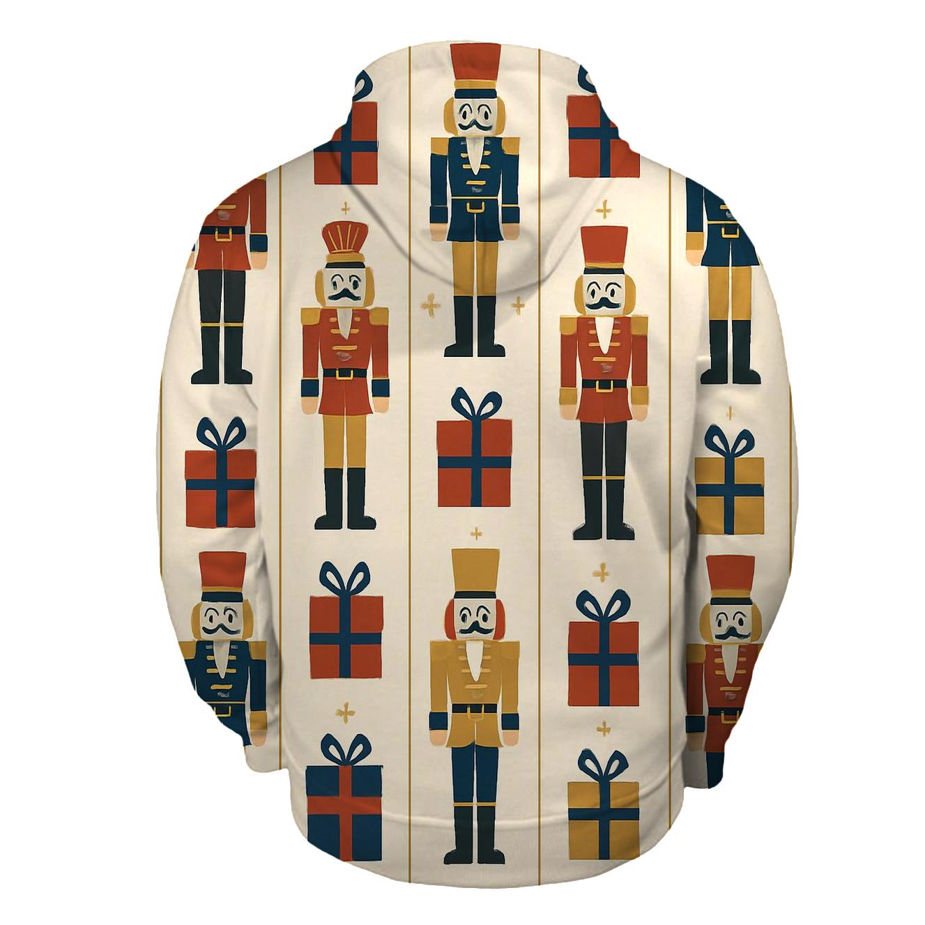 Nutcracker Parade Stripe Grid premium hoodies