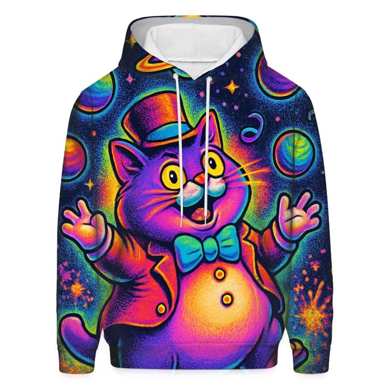 Carnival Cat Juggler Of Planets hoodie designs