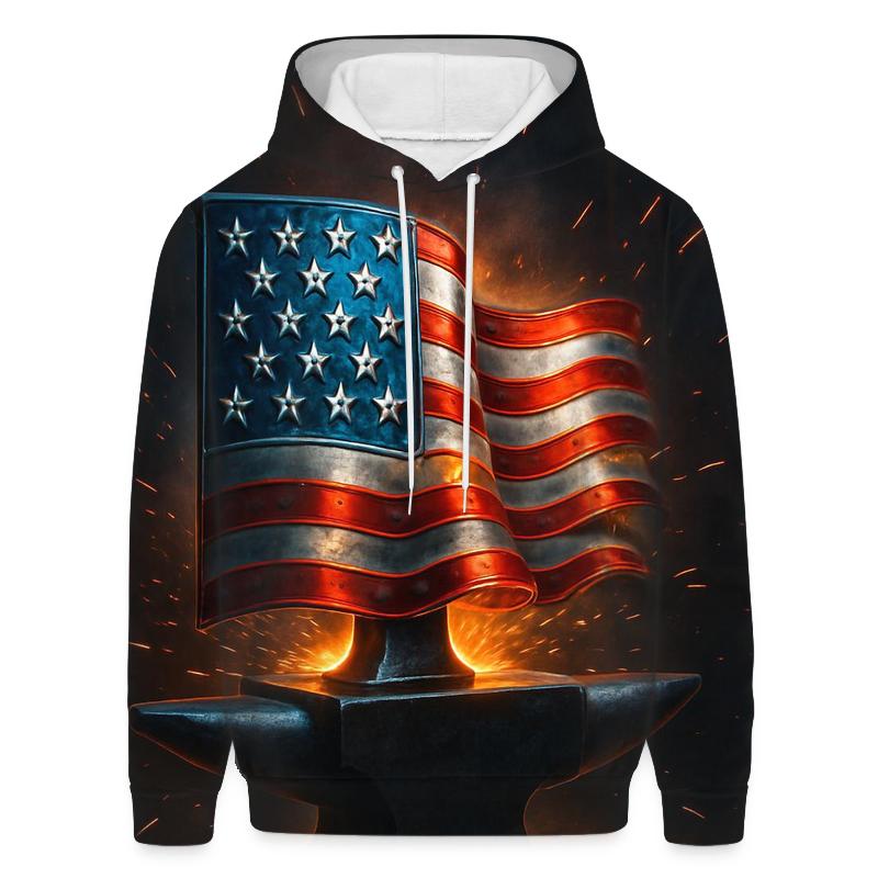 Forge Bright Banner printed hoodies