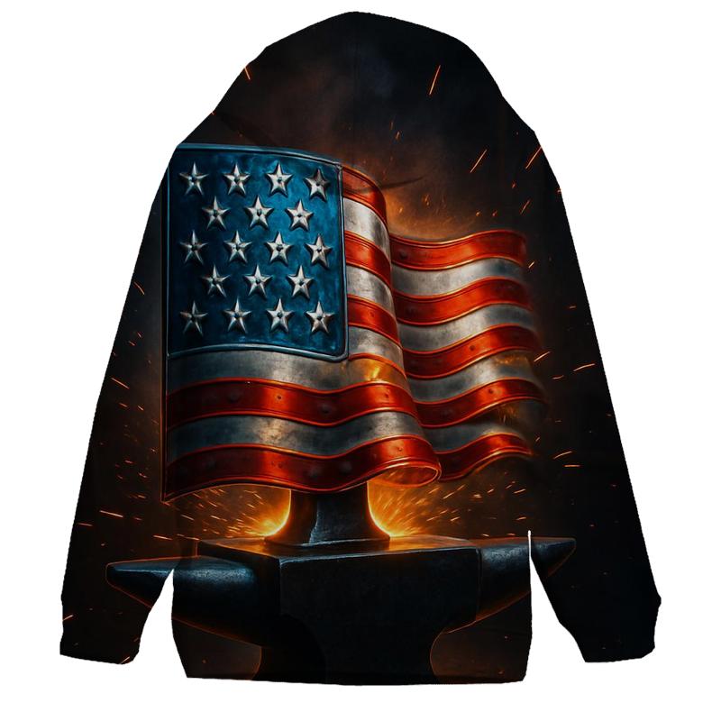 Forge Bright Banner printed hoodies