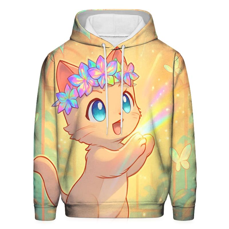 Garden Prism Crown Kitten hoodie styles