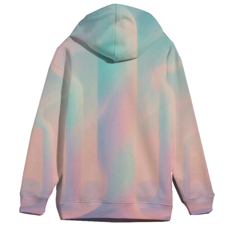 Pastel Mirage Monoliths embroidered hoodies