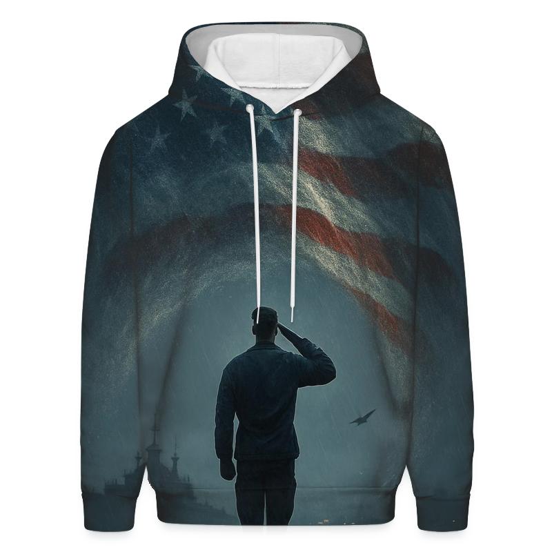 Harbor Vigil Under The Tide Flag pullover hoodies