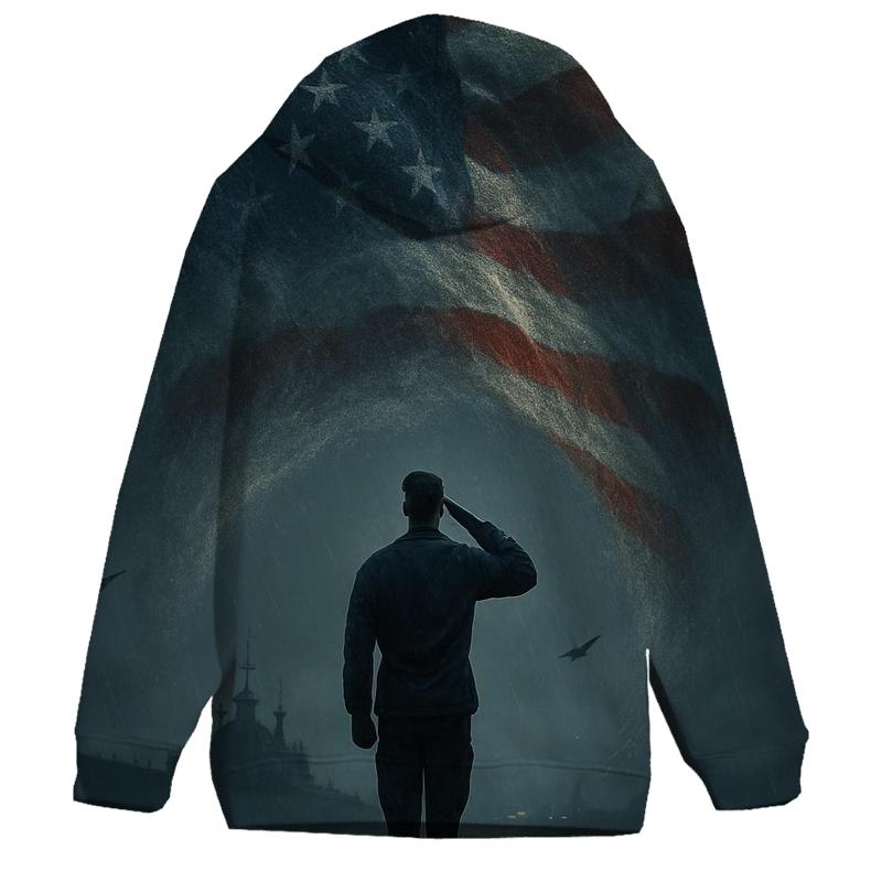 Harbor Vigil Under The Tide Flag pullover hoodies