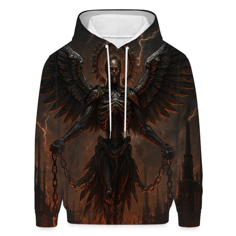Iron Seraph Of The Furnace Abyss premium hoodies