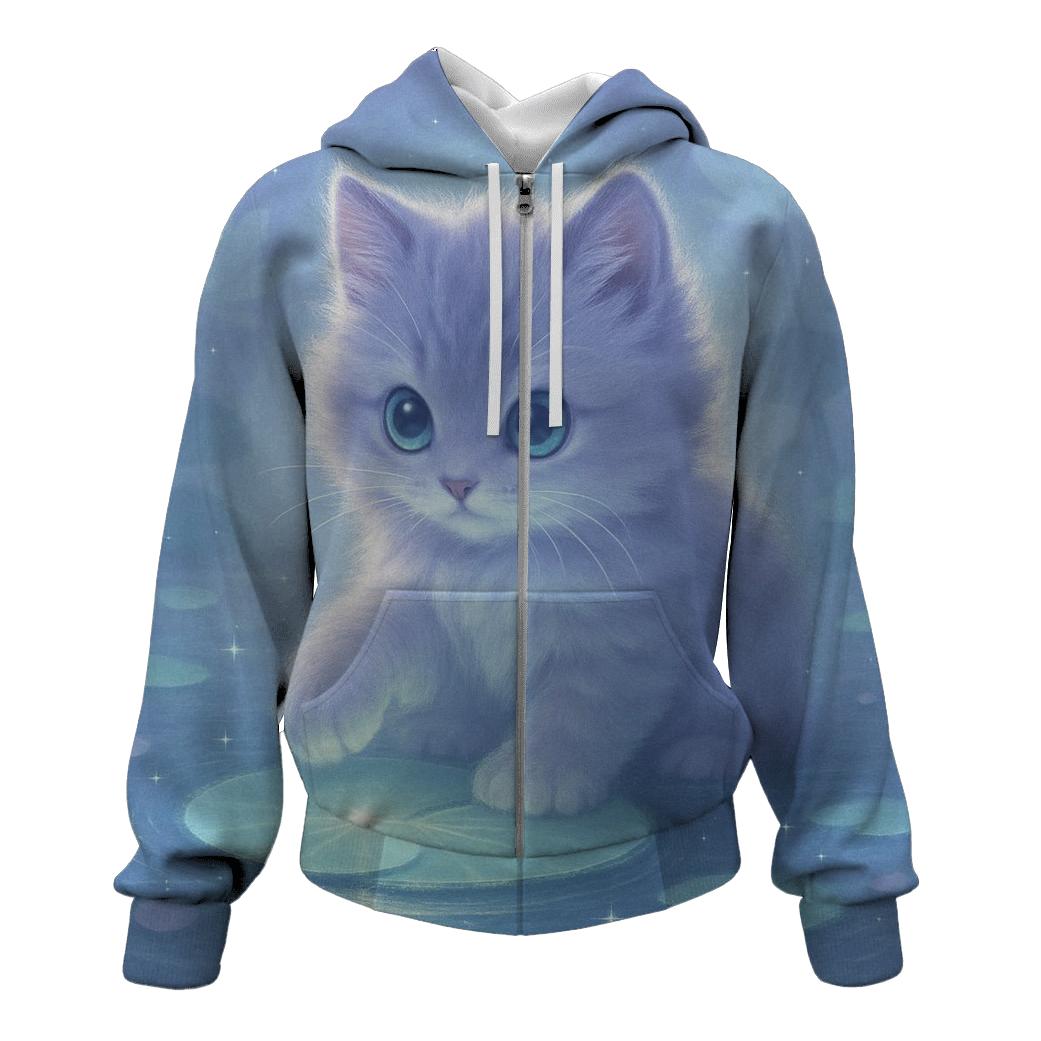 Moonlit Purrlily Lagoon hoodie trends