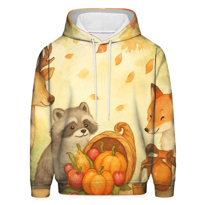 Woodland Banquet Under The Maple Arch custom hoodies