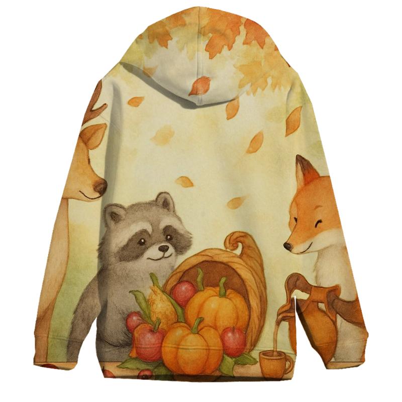 Woodland Banquet Under The Maple Arch custom hoodies