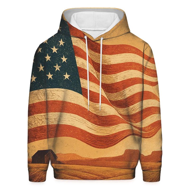 Prairie Wind Heritage Crest embroidered hoodies