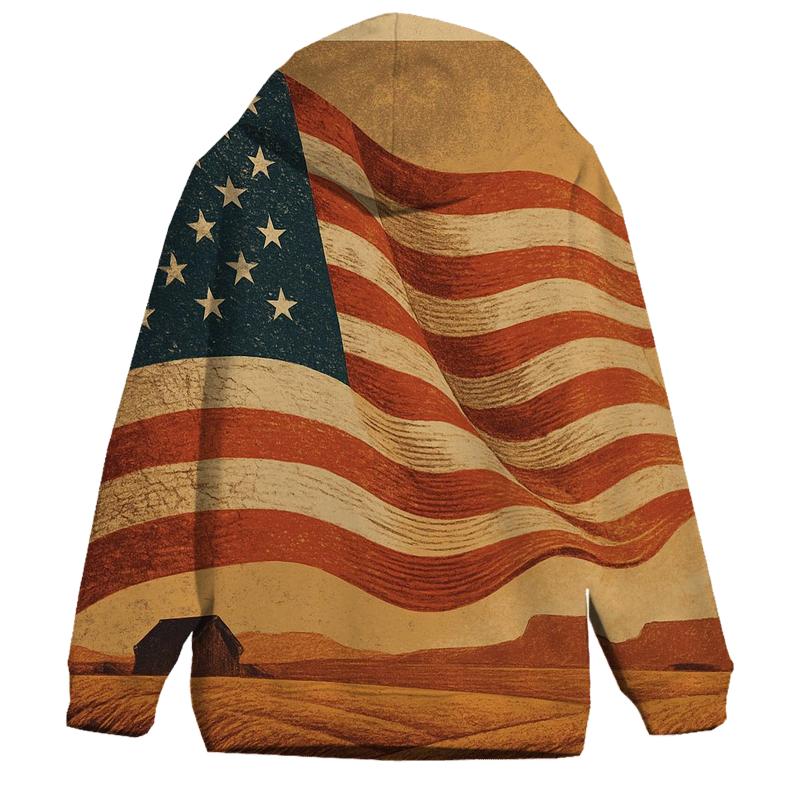 Prairie Wind Heritage Crest embroidered hoodies