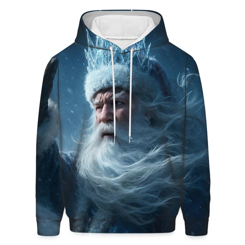 Blizzard Crown Santa Of The Northern Wilds printed hoodies