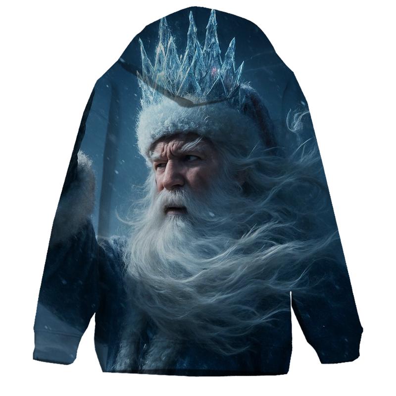 Blizzard Crown Santa Of The Northern Wilds printed hoodies
