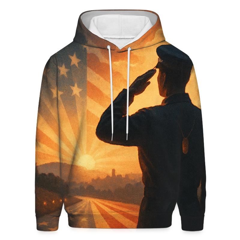 Homecoming Salute In The Flag Light hoodie trends