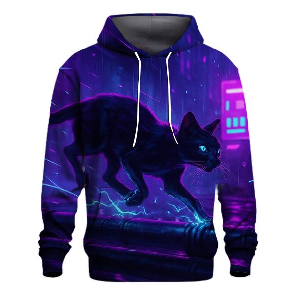 Neon Alley Whisker Runner hoodie designs