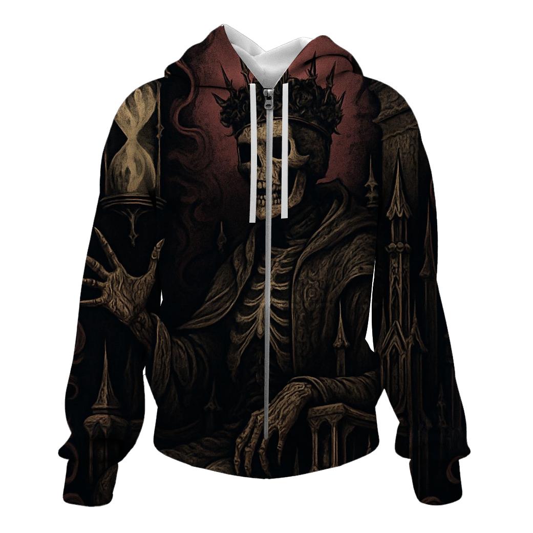 Throne Of The Hollow Crown King printed hoodies