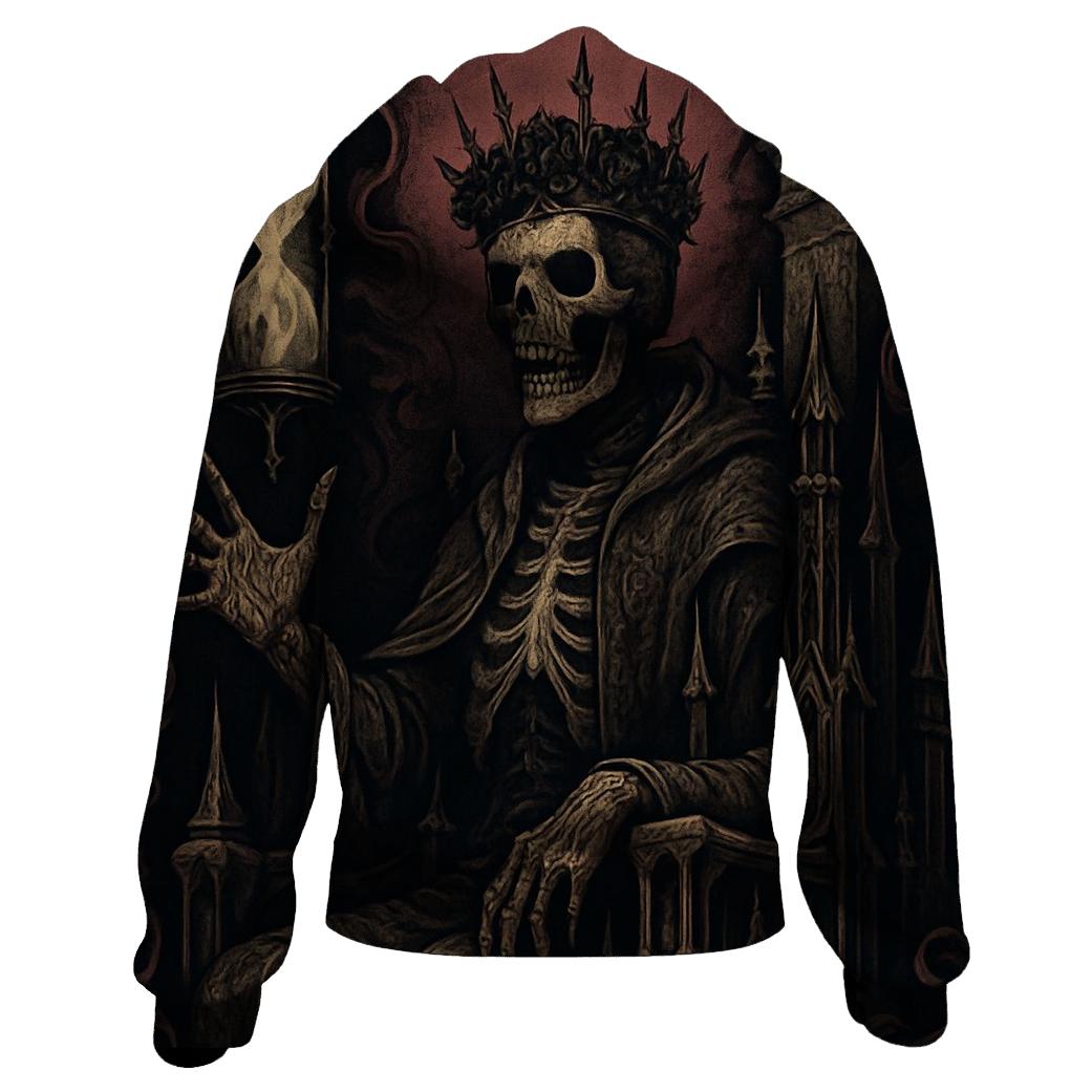 Throne Of The Hollow Crown King printed hoodies