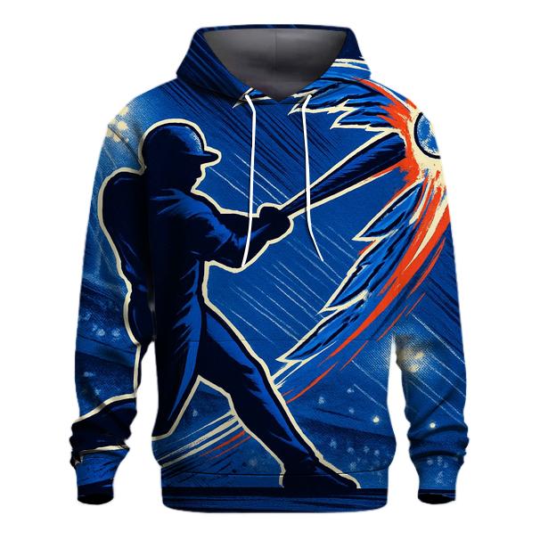 Blue Jays Meteor Swing Silhouette embroidered hoodies