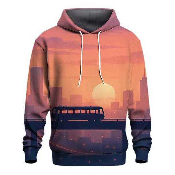 Skyline Afterglow Tramline hoodie trends