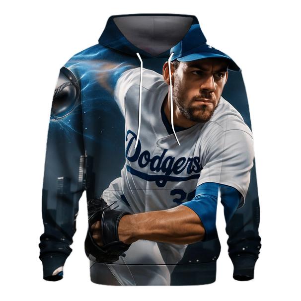 Chrome Fastball Over Downtown Lights lightweight hoodies